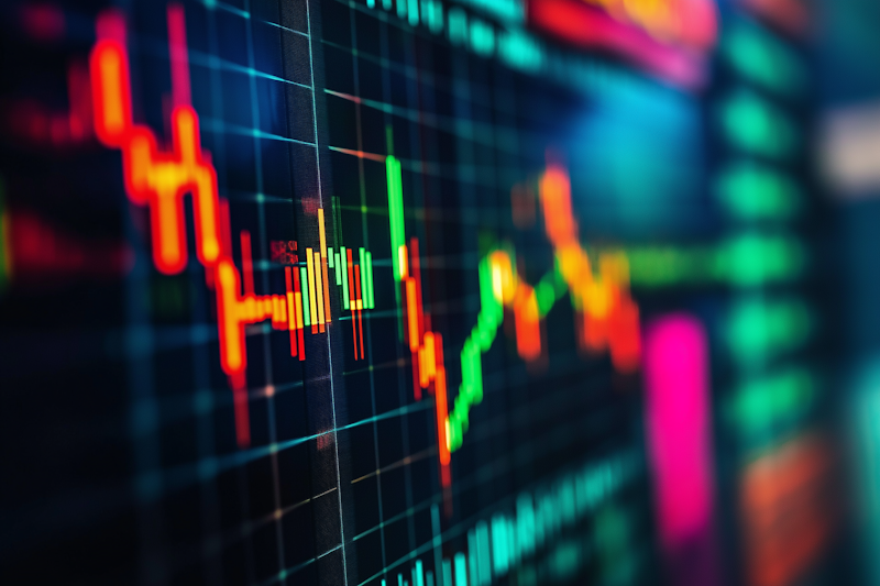 Análisis de portafolios de inversión con gráficos financieros